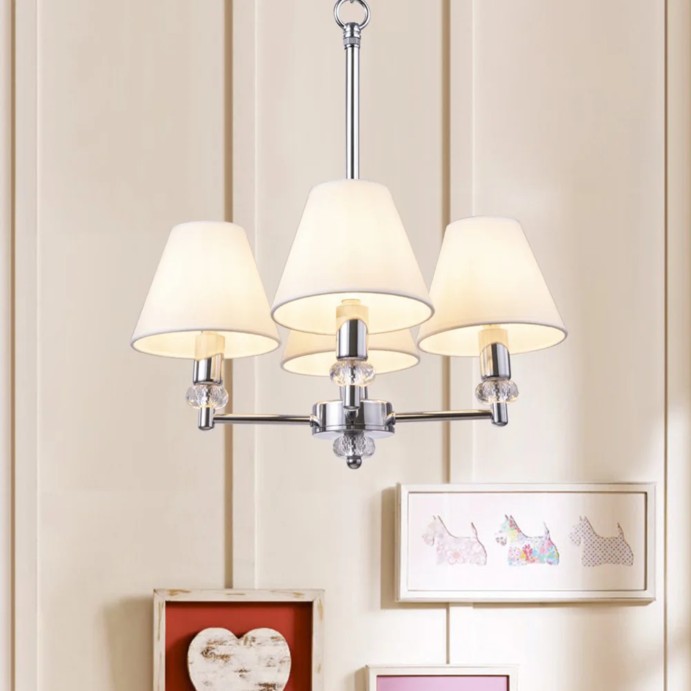 

3 шт., тканевый пузырьковый абажур для потолочного светильника, пылезащитный чехол для бытовой лампы, мягкий белый рассеиватель света, спальня, гостиная