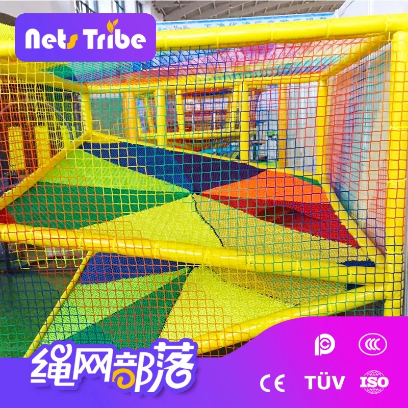 Rope Play Net For Outdoor And Indoor Commercial Playground Of Amusement Park