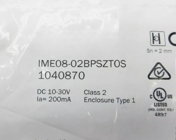 

Brand New Original IME08-02BPSZT0S 1040870 Inductive proximity Fast delivery
