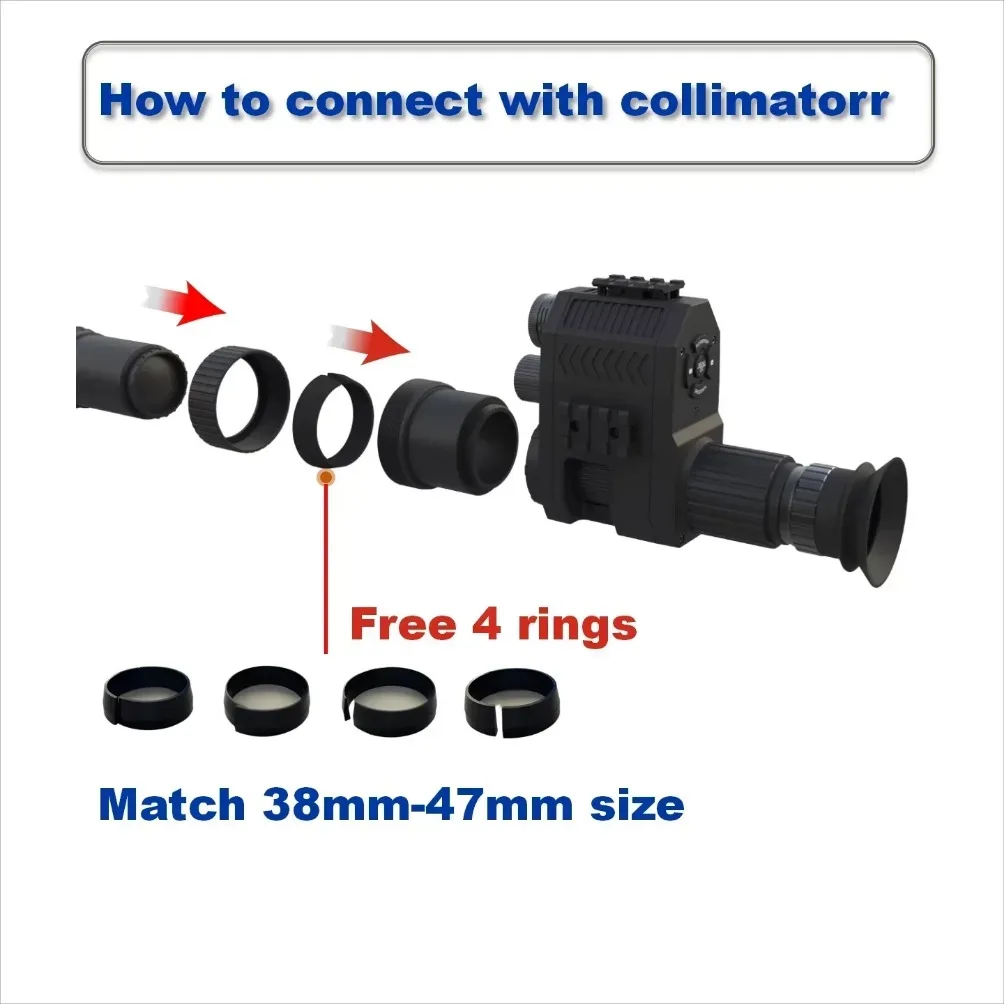 

HuntEnhance Your Hunting Experience With NEW 2025 Megaorei Night Vision Monocular Rifle Scope - 1080P Laser IR Zoom