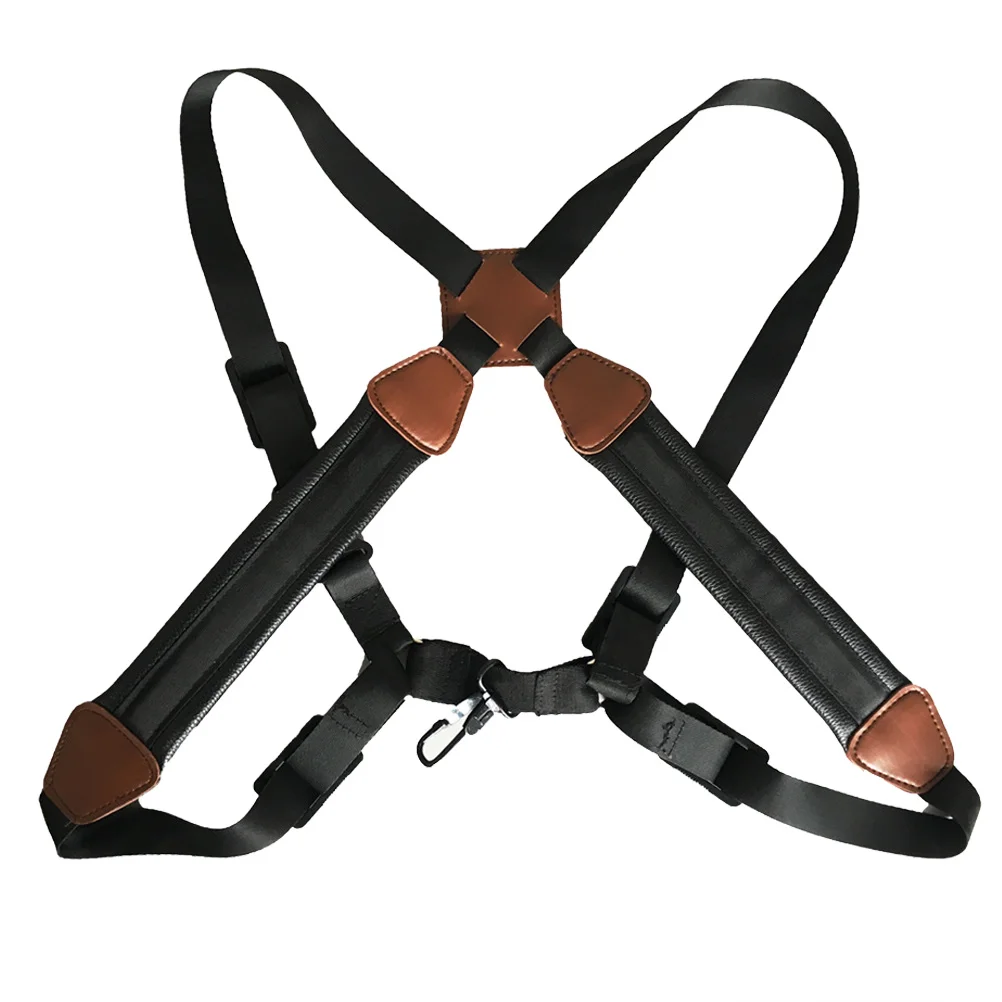 

Saxophone Shoulder Strap Harness Belt Universal Replacement Accessories Double Padded Comfortable Adjustable Practical Safe