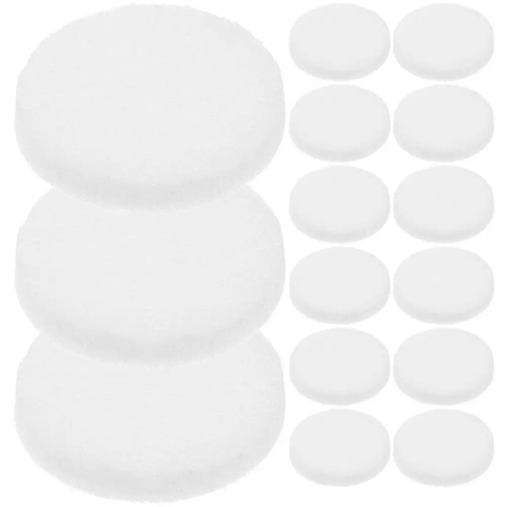 100Pcs Cotton Essential Oil Diffuser Pads 20Mm Round Long-Lasting Aroma Release for Necklace Bracelet Car Vent Clip Aromatherapy