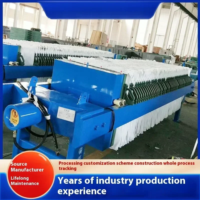Solid Liquid Separation Laboratory Small Plate And Frame Filter Press Equipment