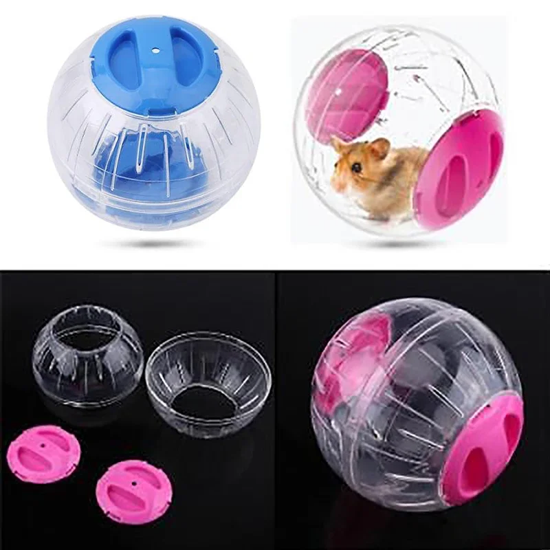 10cm Breathable Clear Ball Without Bracket Hamster Toy Pets Product Small Running Ball Plastic Fit for Small Pets