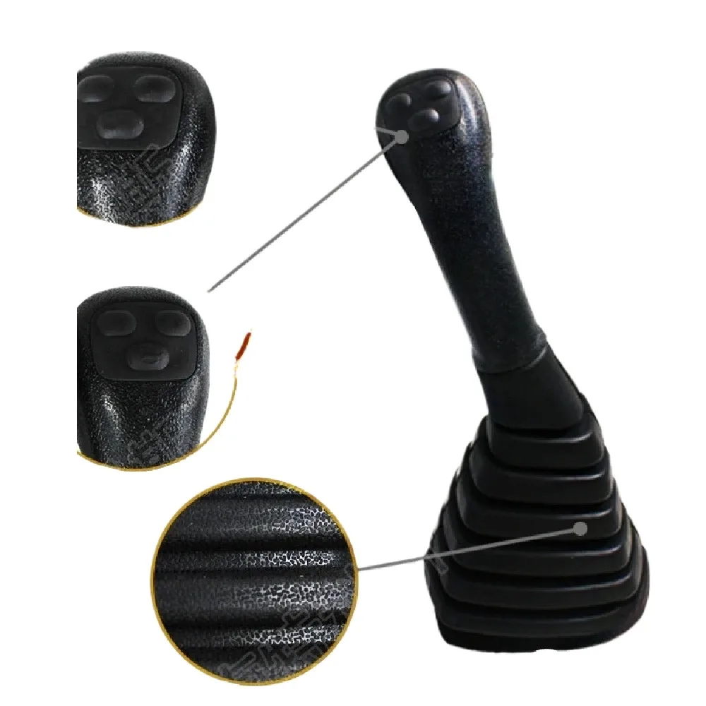 For Hyundai R215/225-7LC new hydraulic button electric control handle rubber joystick dust cover excavator accessories