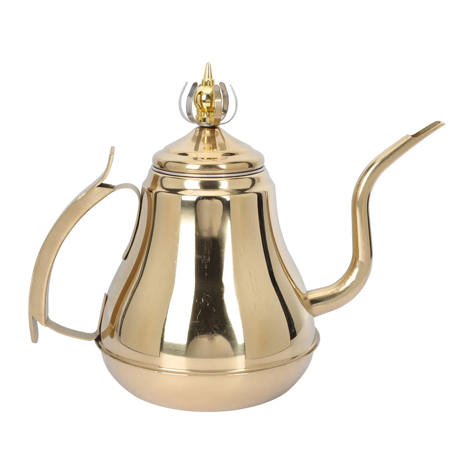 

Long Spout Tea Kettle Stainless Steel Hand Brewing Coffee Pot Kitchen Water Kettle Boiling Teapot With Filter