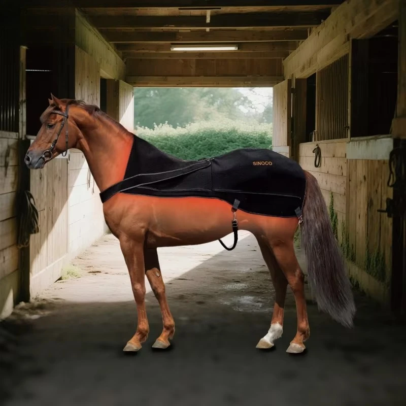 

Veterinary Instrument for Horse Care Red Light Back Therapy Applicable on Pet Horse Blanket