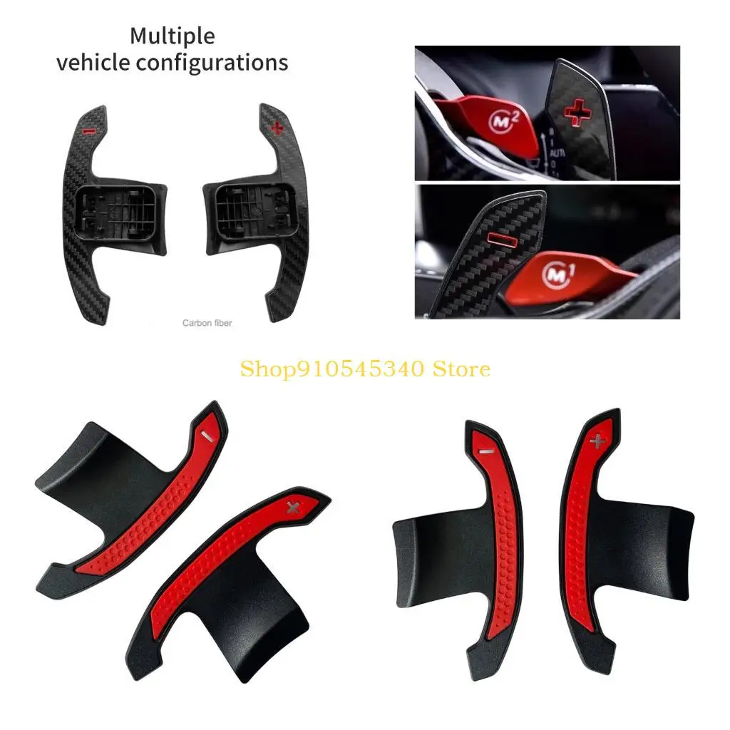 

U2JA Quick Shifts Steering Wheel Paddles with Carbon Fiber Texture for 30 F90
