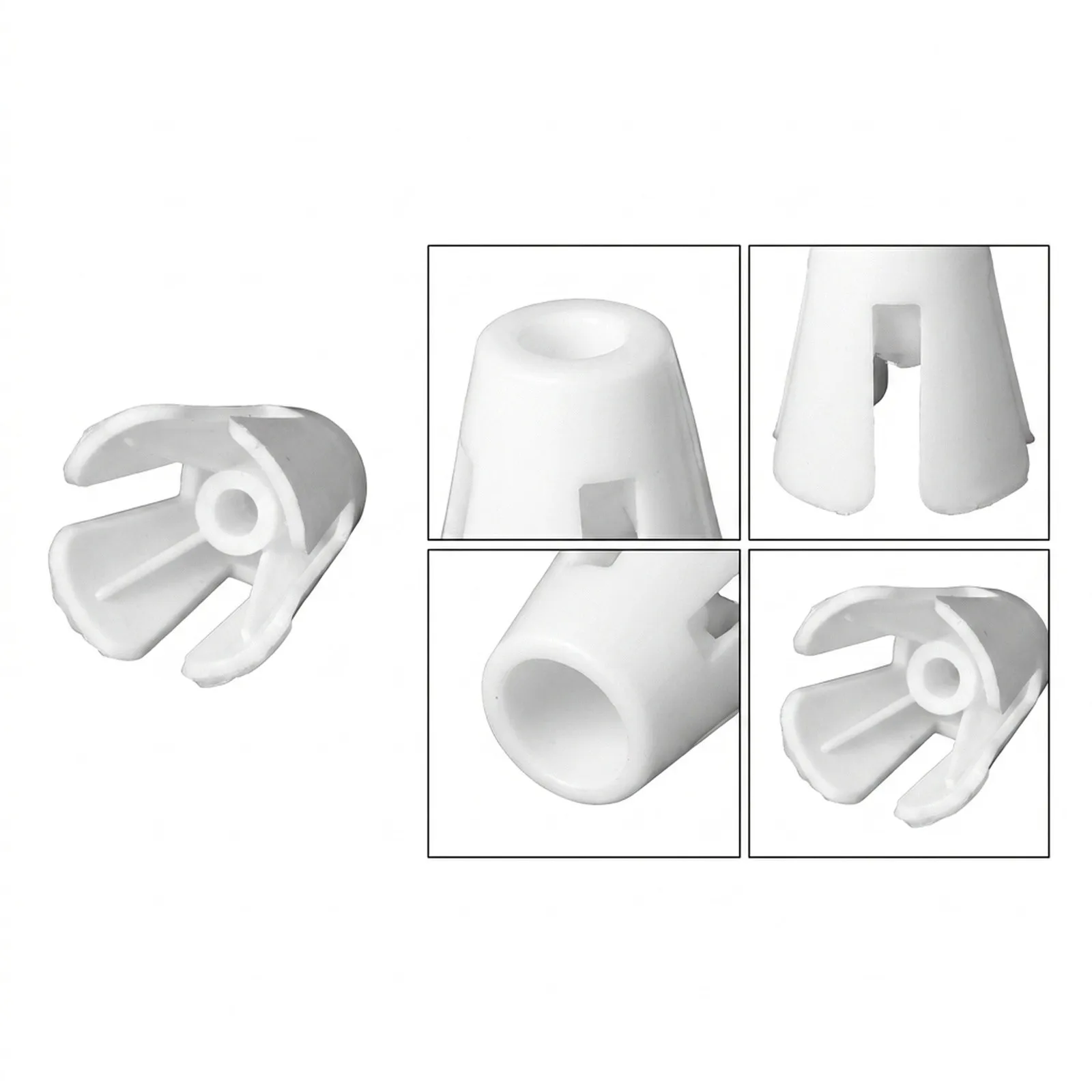 4pcs Plastic Thread Cone Holder for 644D 744D Sewing Overlocker Fits Most Table for top and Industrial Sewing Machines