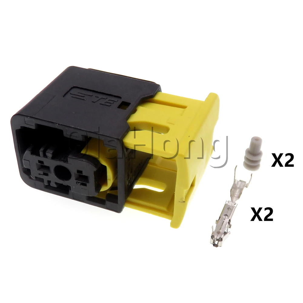 1 Set 2 Ways Starter Auto Parts 1-1418448-2 Car Wire Cable Connector Automobile Urea Pump Sensor Electrical Sockets