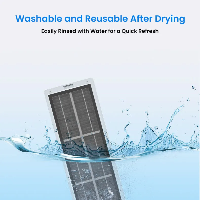 ل S10 S20 سلسلة X10 سلسلة MOVA مكانس كهربائية للكنس تصفية الملحقات المشبك عنصر فلتر الكربون