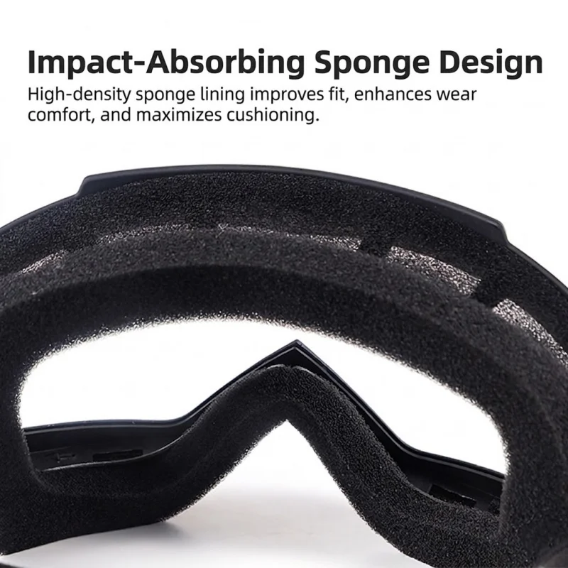Cycling Dustproof Adjustable Motorcycle Goggles Breathable Full Face Protective Sunglasses Riding Outdoor Sport Windproof Mask