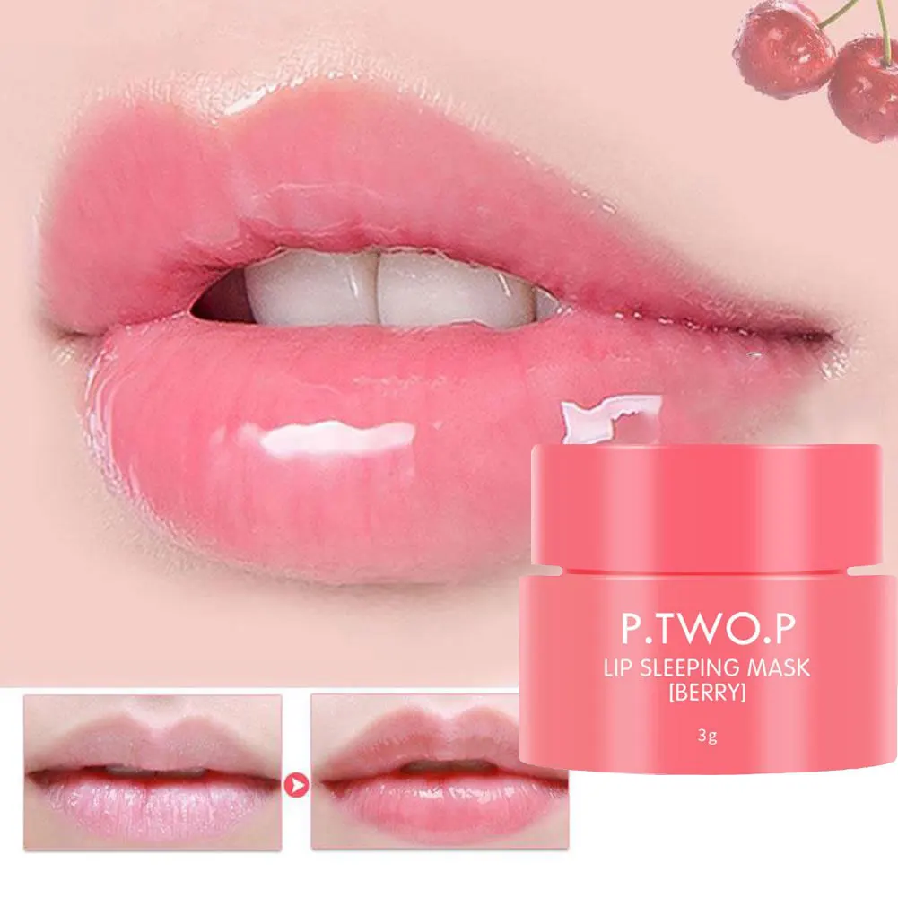 Bálsamo labial de gelatina, fragancia Frutosa, brillo de labios hidratante, Base de maquillaje, desvanece las líneas de los labios, antigrietas para el cuidado de los labios, lápiz labial