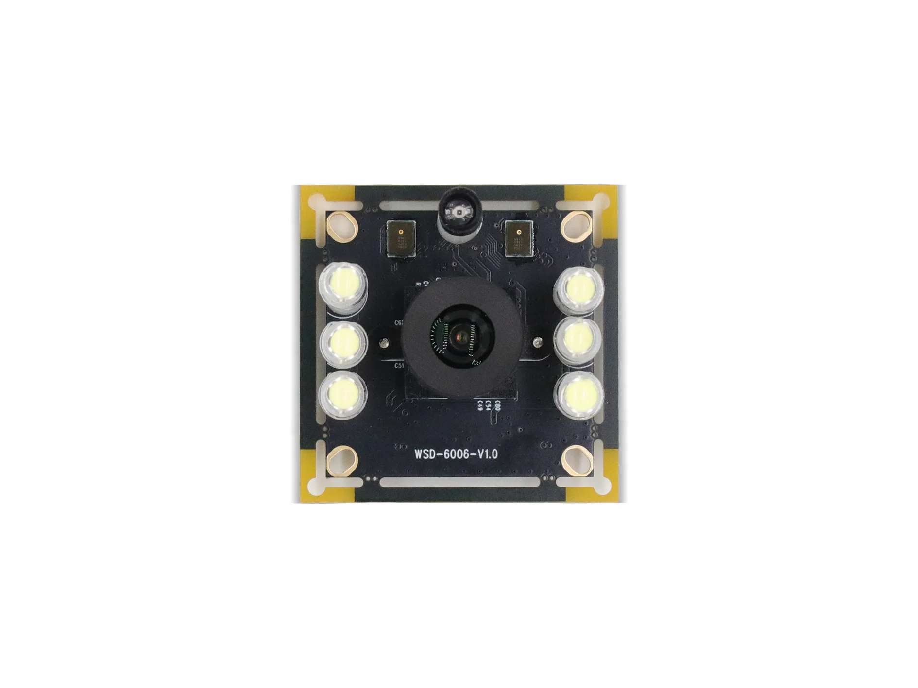 2MP HD 1080P OV2735 USB Camera Module FF 100° MJPEG, YUY2 Driver FreeFor Windows Linux Mac OSX，With fill light and microphone