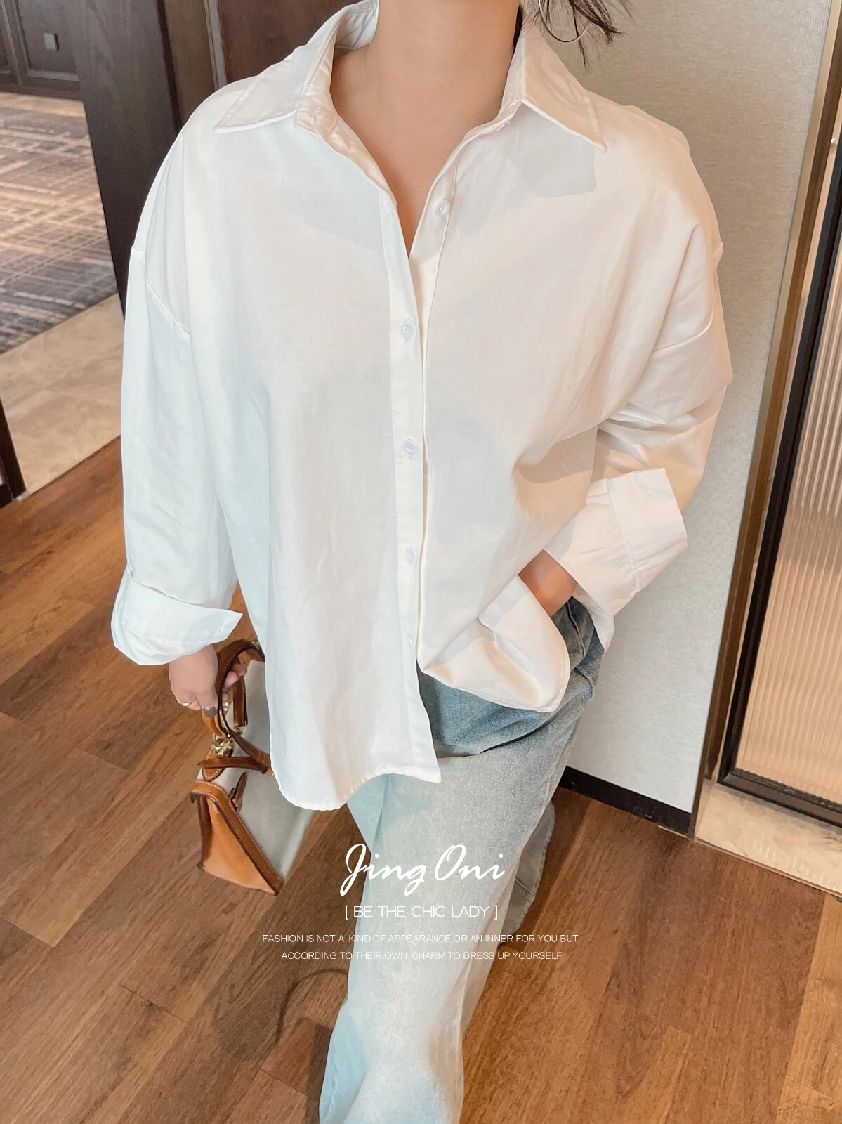 Shirts Blouses Woman Clothing Spring Summer 2024 Korean Style Fashion Vintage Elegant Oversize Long Sleeve Top Crop Luxury Chic
