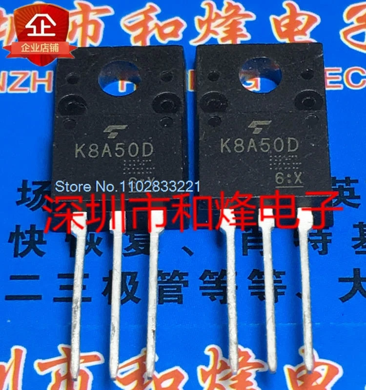 

（10PCS/LOT） K8A50D TK8A50D TO-220F MOS