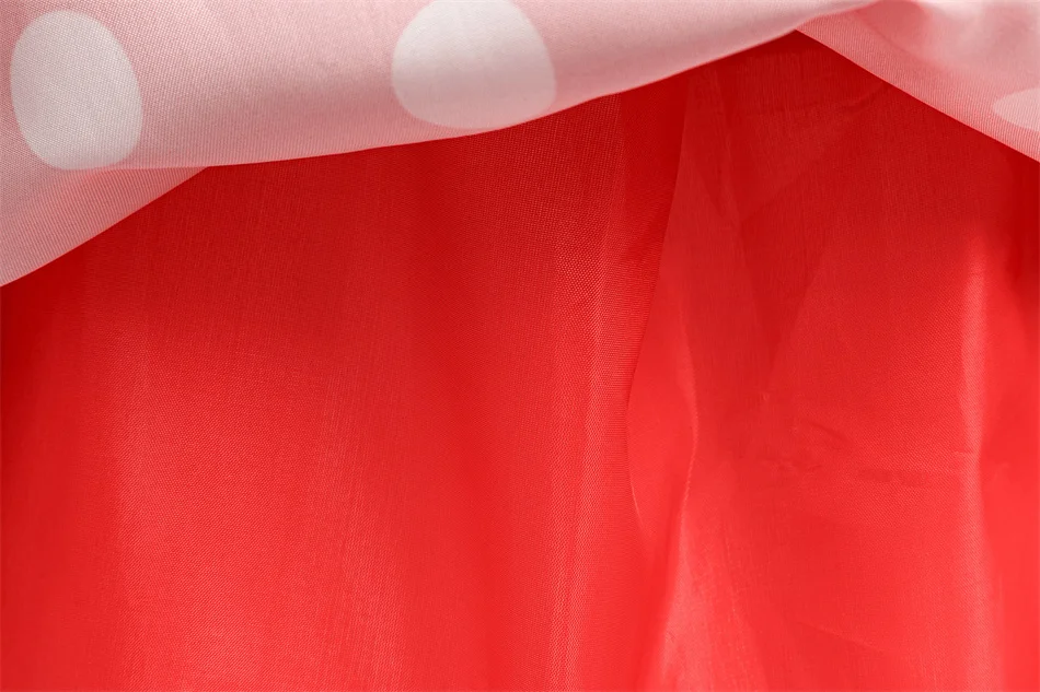 Mädchen Polka Dot Prinzessinnenkleid Baby Festliches Geburtstagsparty-Outfit Kleinkind Minnie Cosplay Karneval Halloween Aufführungs-Kostüme – Detail 8