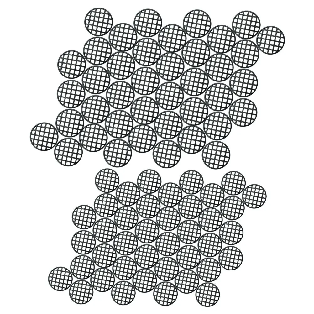 

200Pcs Flower Pot Bottom Hole Pad Plant Pot Breathable Mesh Mat Durable Drainage Screen for Flowerpot Mesh Pad Filters