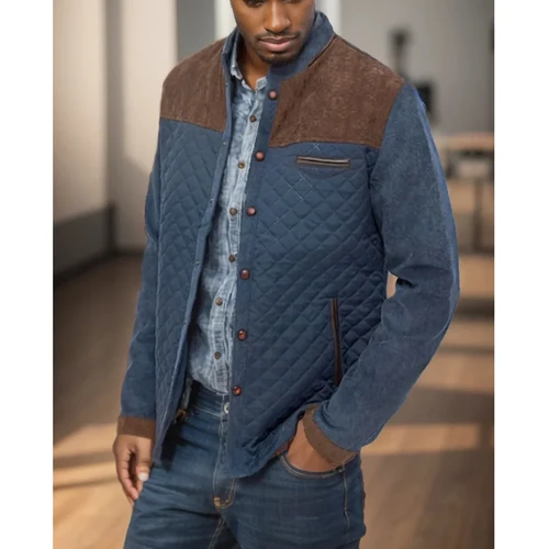 Imagen 2 del producto Chaqueta de béisbol de otoño para hombre, chaquetas cortavientos informales para exteriores para hombre, ropa de calle de moda para hombre, cazadora Anorak, ropa