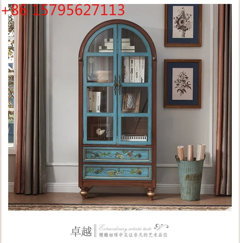 

American style, with glass, filing cabinets, side cabinets, cabinets, bookshelves, painted furniture