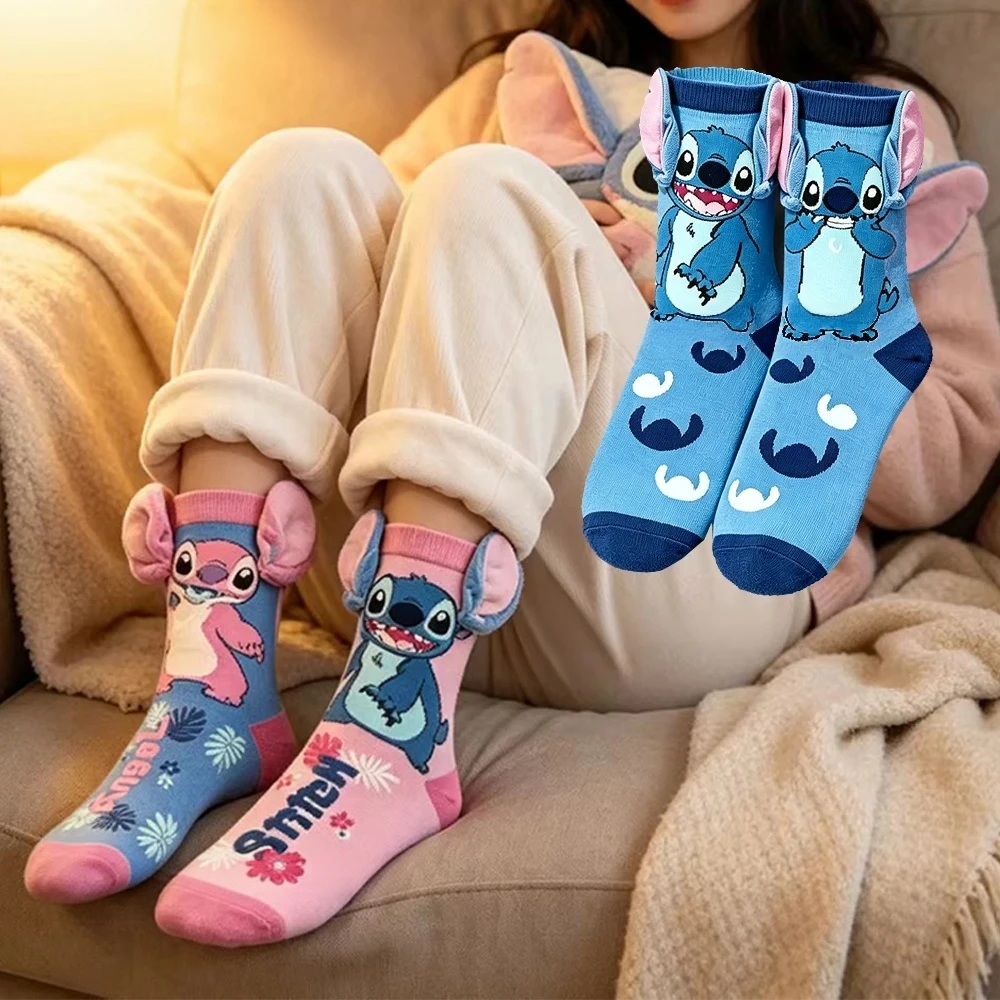 Niedliche Lustige 3D-Plüsch-Cartoon-Socken Anime-Cartoon-Charakter Personalisierte Neuheits-Socken für Männer und Frauen Atmungsaktive Strümpfe Geschenk – Detail 2