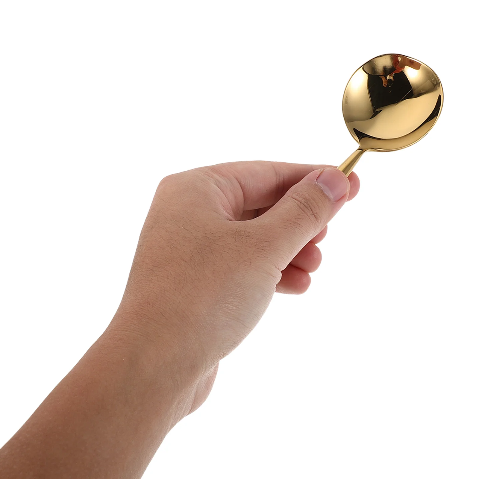 

2pcs Stainless Steel Round Spoon Head Replacement Detachable Cooking Utensil Component For Kitchen Tool Ladle Heat Resistant