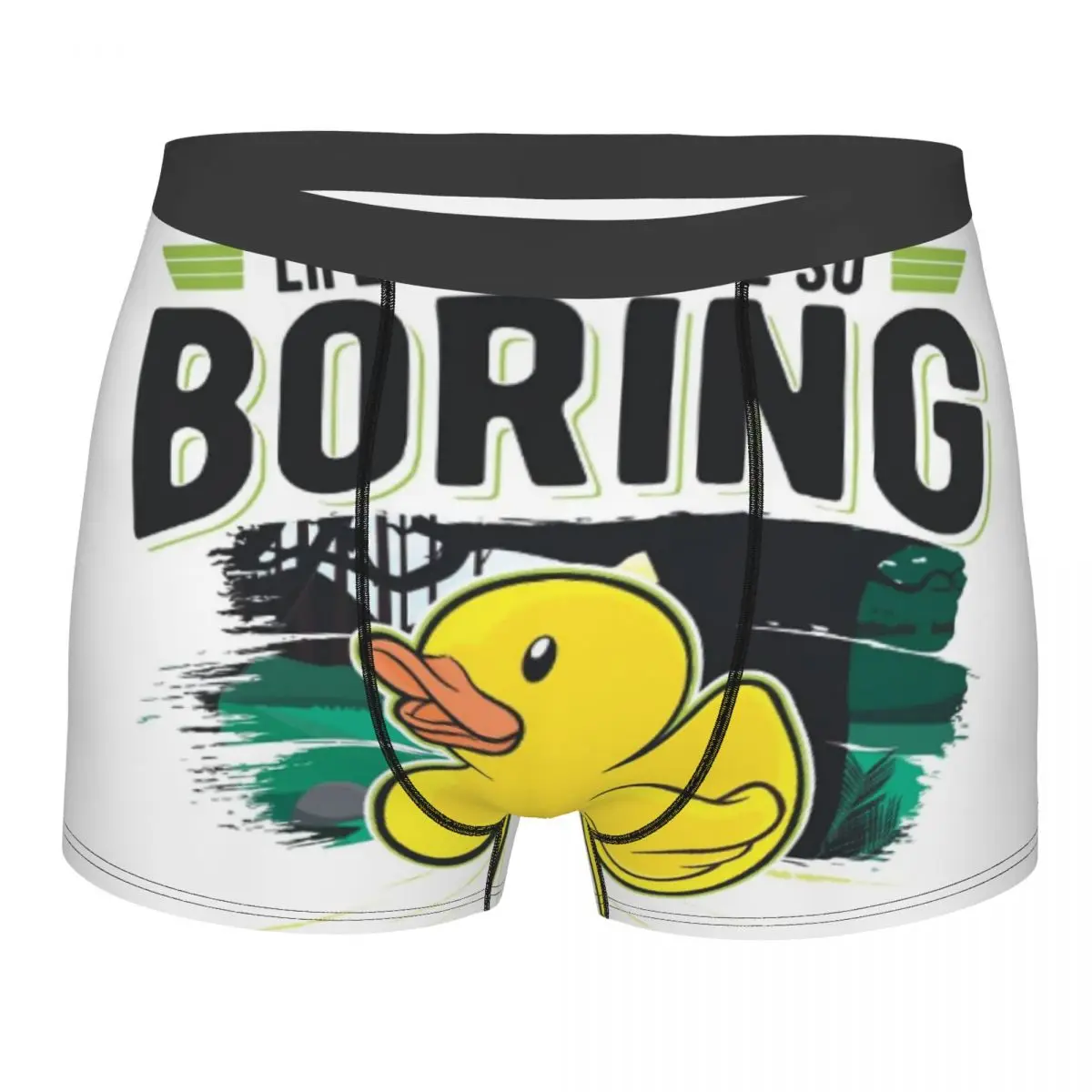 Yellow Duck Men Boxer Briefs Underwear Highly Breathable High Quality Birthday Gifts