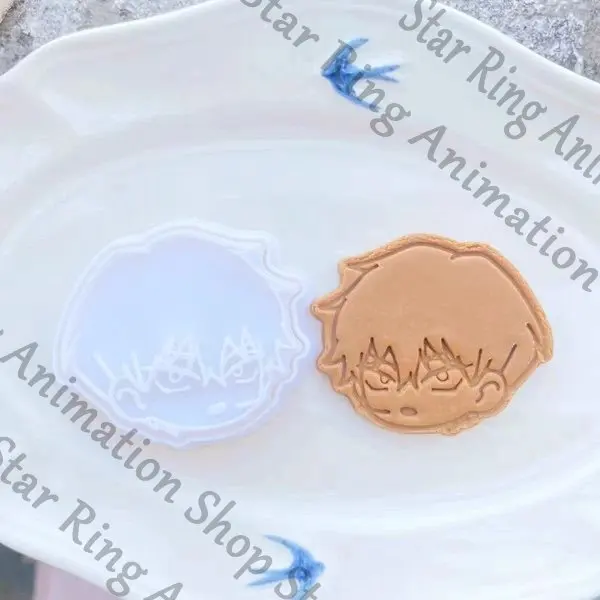 

Alien Stage Mizi Sua Till Ivan Anime Cookie Stamp Molds Biscuit Mold Biscuits Baking Die Pattern Prop Cospaly Gift Cartoon