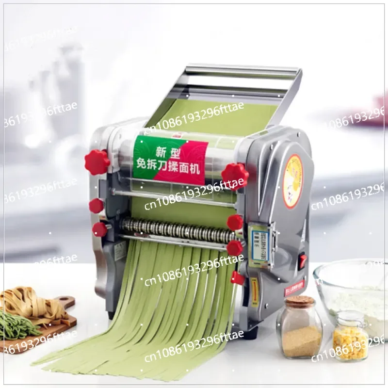 Electric Steel Noodle Making Machine, Household Dough Press, Commercial Dough Rolling Machine, Roll Pastry