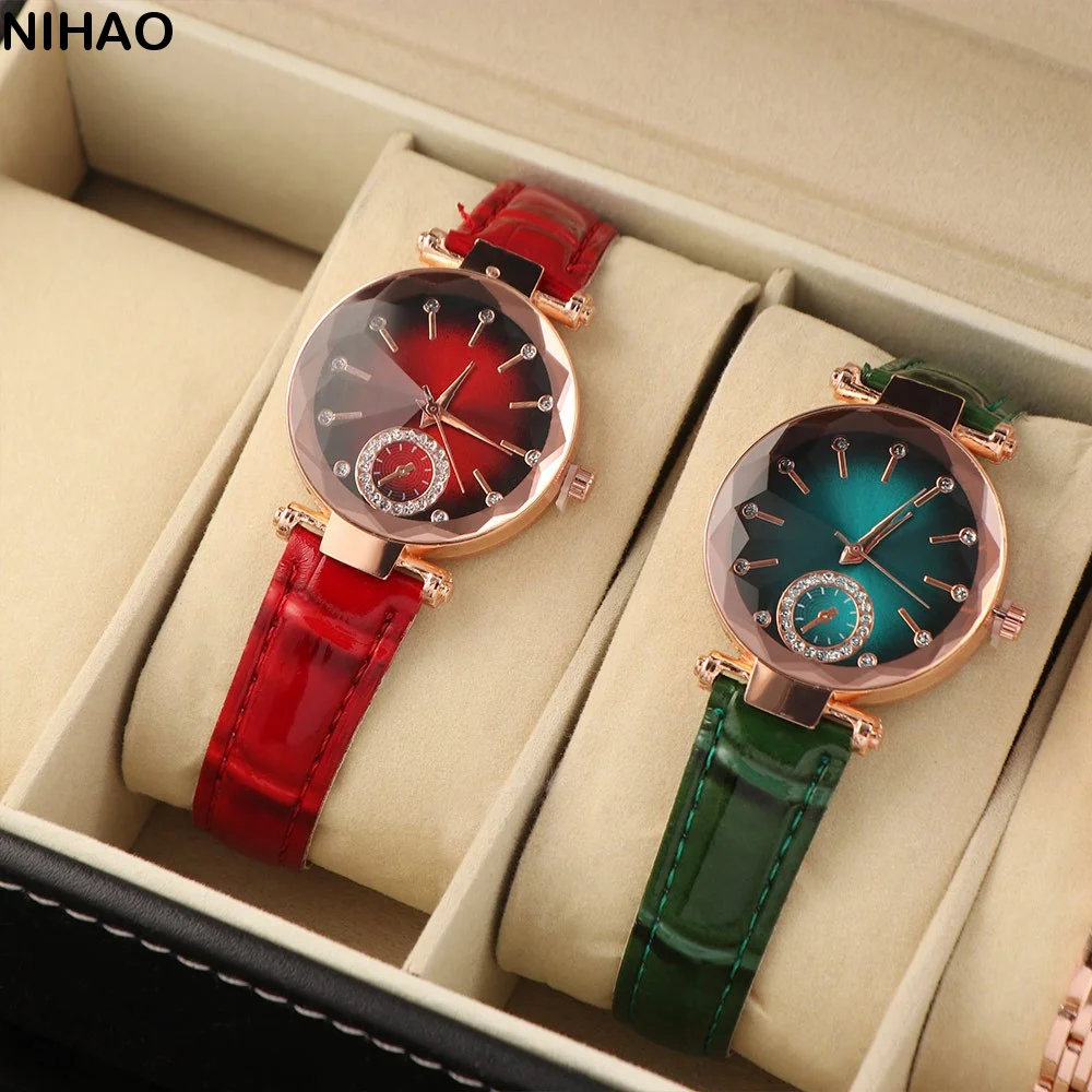 Luxury Women's Wristwatch Elegant Stainless Steel Quartz Watches Waterproof Jewelry Design Rose Gold Watch Ladies