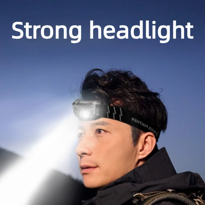 

Outdoor Headlamp Rechargeable Wearable Lamp High Portable Multifunctional Headlight Mountaineering Adventure Night Work Tools