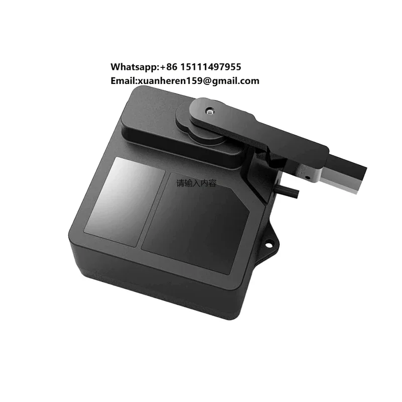 Material Level Detection Lidar Powder Grain Silo Volume Sensor TOF Technology Self-Cleaning RS485 Interface 0.1m-25m Range 6cm