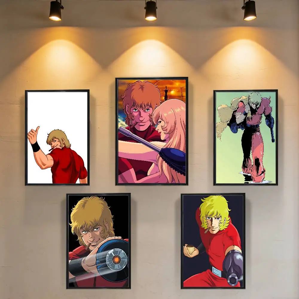 

Psycho Gun Cobra Johnson Poster Prints Wall Art Picture Painting Gift Living Room Restaurant Bar Large Dec Sticker