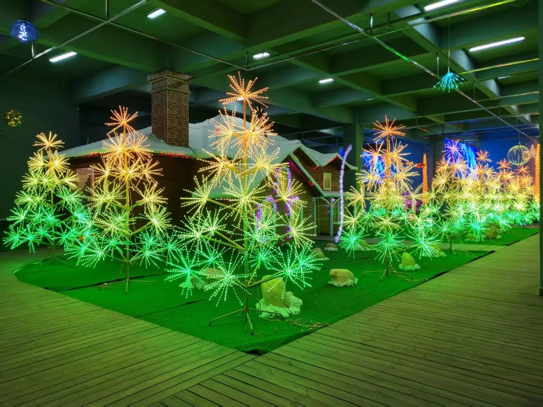 Modeling lights New Year's Eve, Christmas landscape lighting lawn decoration lights