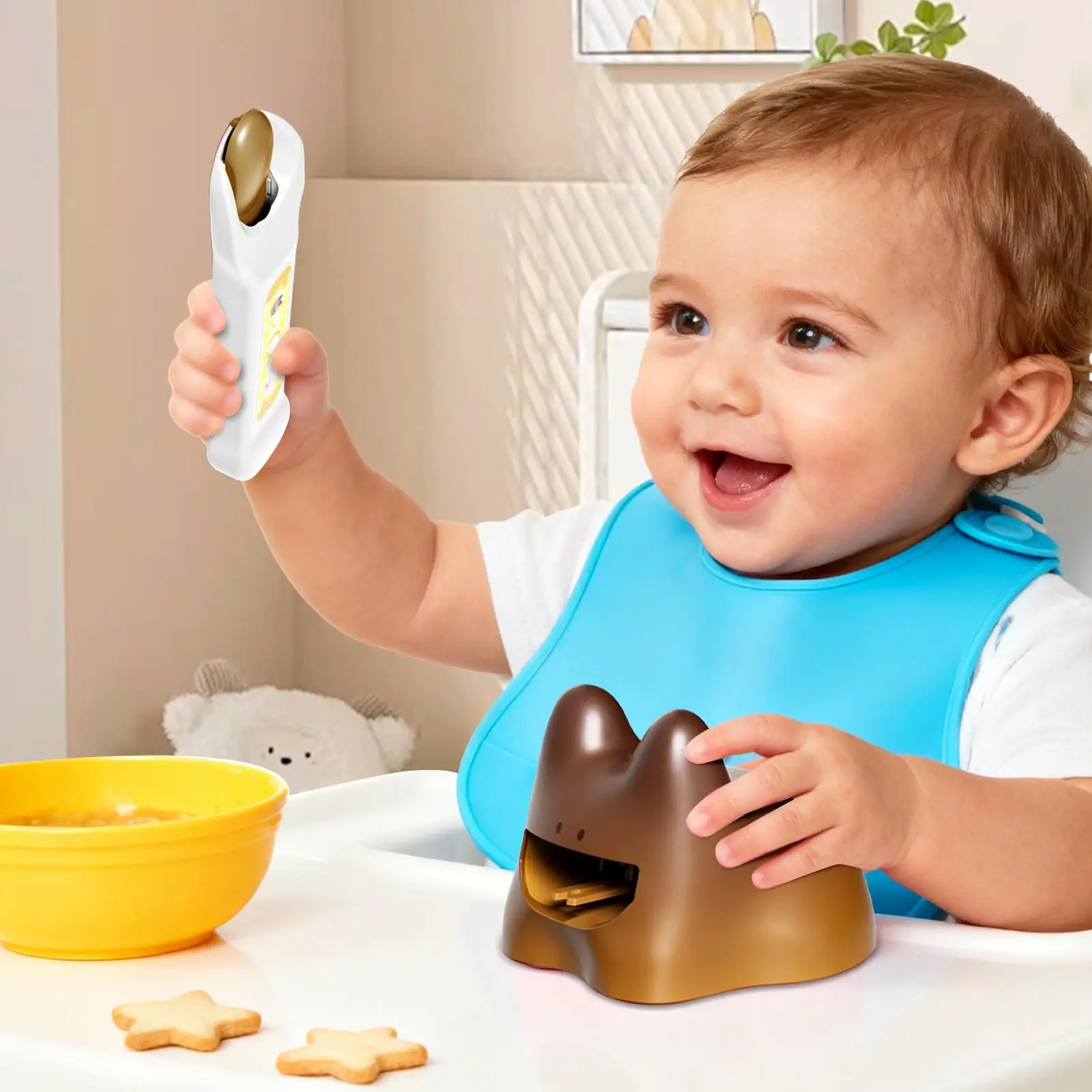 لعبة التفاعلية الجديدة للأطفال التظاهرية للتغذية مجموعة ألعاب الطعام الجيلي للأطفال الصغار صبي فتاة المهارات الحركية الدقيقة رياض الأطفال المنزلي #4