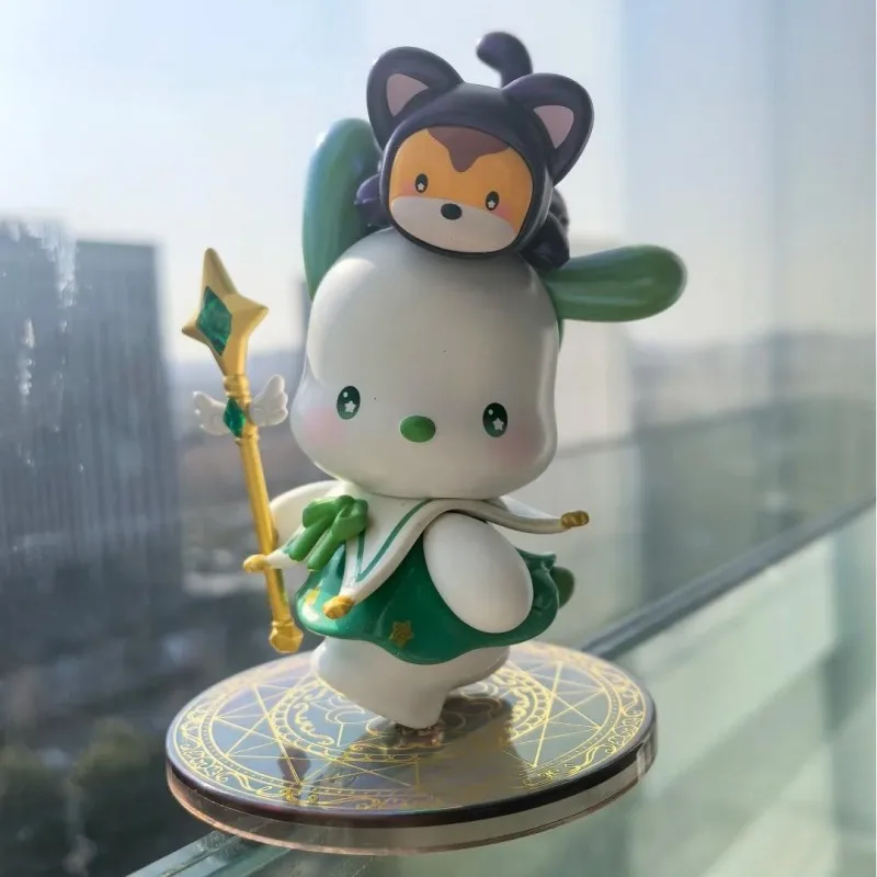 Sanrio Character Starry Night Party Magician Series Blind Box Kuromi Pochacco Mystery Box Surprise Toy Cute Doll Birthday Gifts