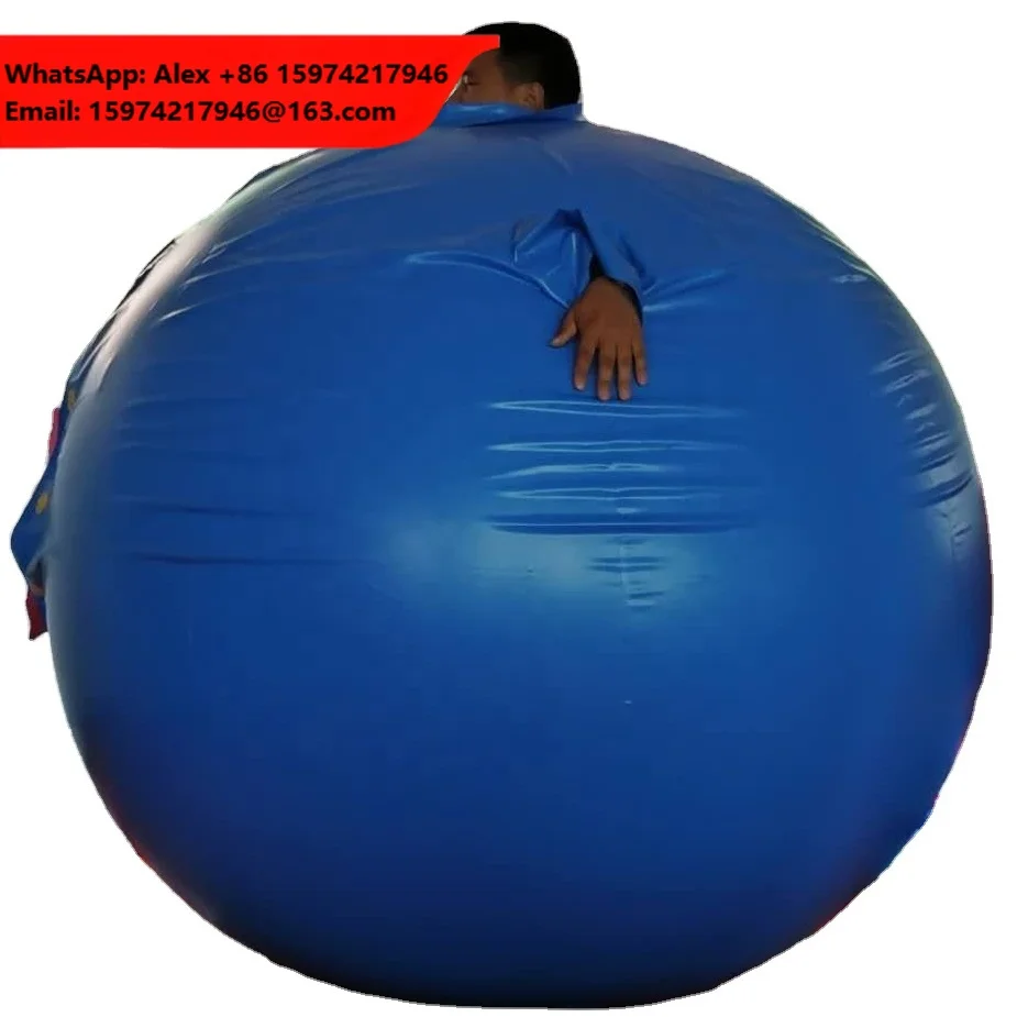 BeiLe Customized Quality Adult PVC Inflatable Blueberry Suit For Fun