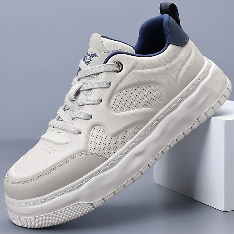 

Новинка 2023 года, мужская повседневная обувь, модные туфли с каймой, дышащие повседневные кроссовки, мужские удобные прогулочные кроссовки