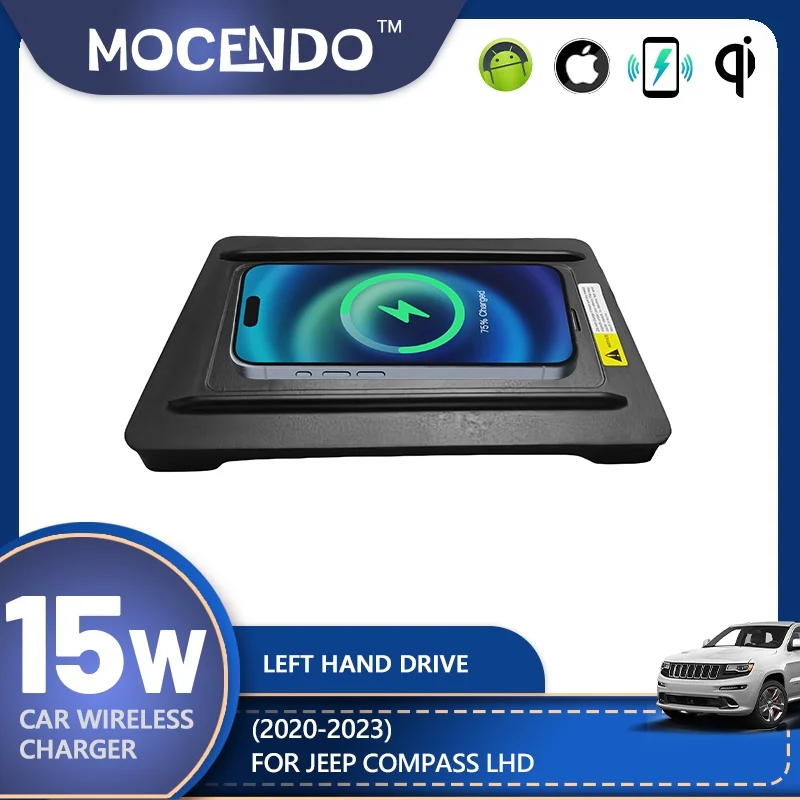

For Jeep Compass 2020-2023 car wireless charger pad accesorios para auto car tools car accessories car charger
