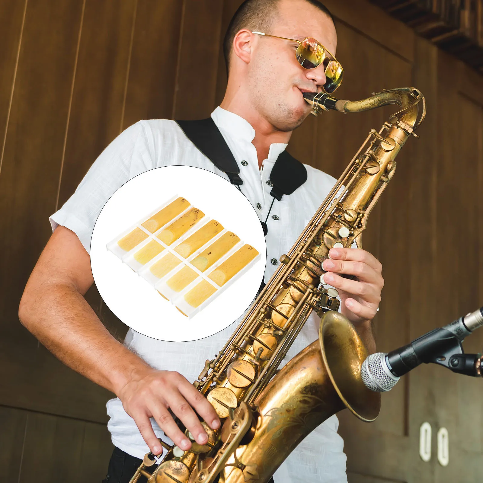 

10 Pcs Saxophone Reed High Accessories Tenor Soprano Alto Reeds Mouthpiece Part Instrument