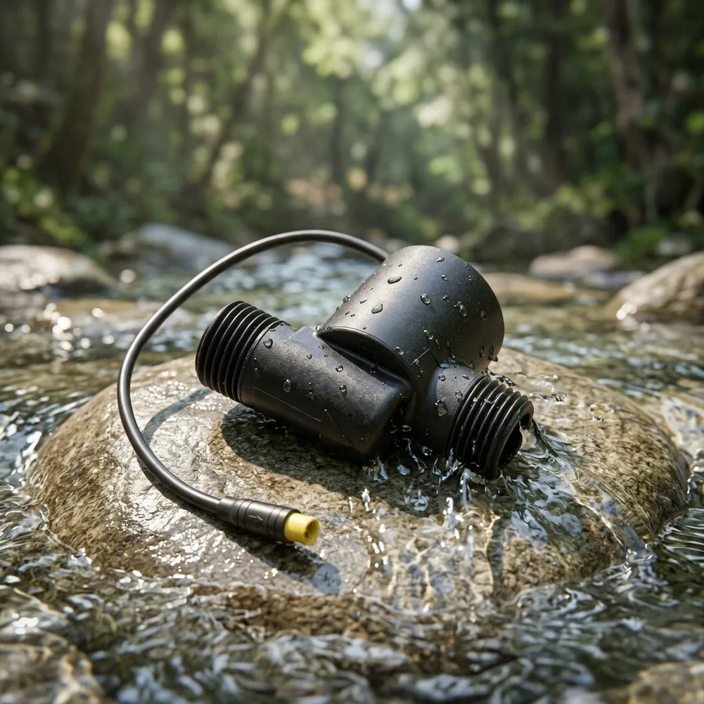 Water Microgenerator Small Scale Hydroelectric Generator For Water Flow Bathroom Conversion Testing Tool Water