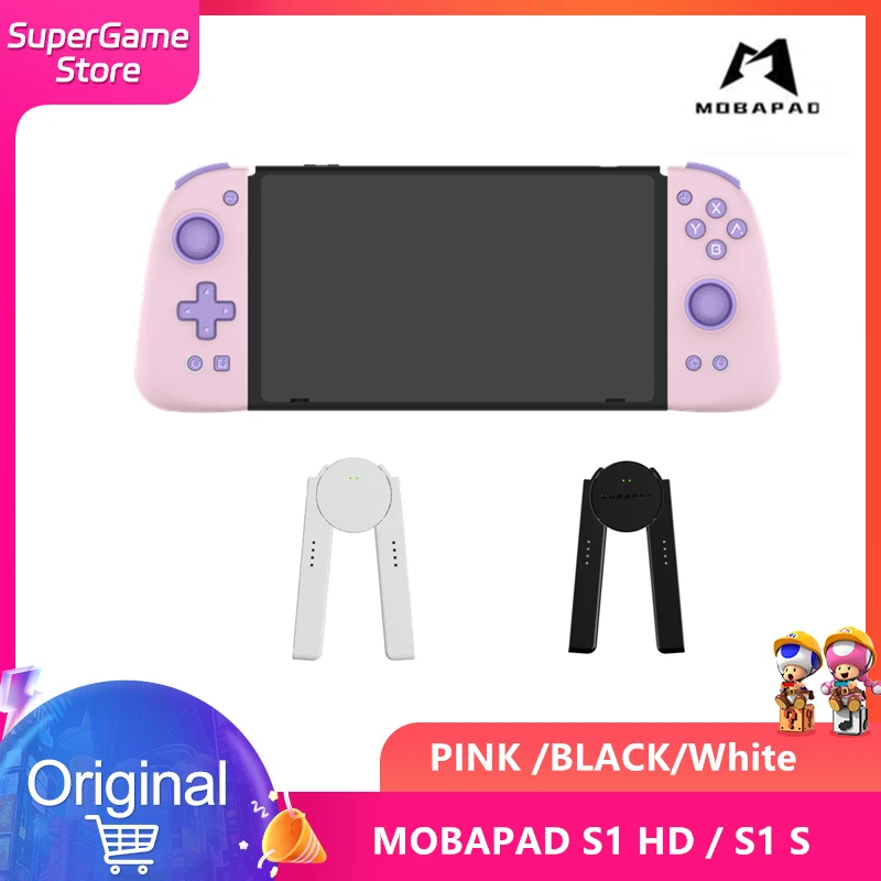 MOBAPAD S1 HD / S1 S  Gamepad para Nintendo Switch OLED Joypad com console de joystick Hall para Switch NS OLED PINK BLACK