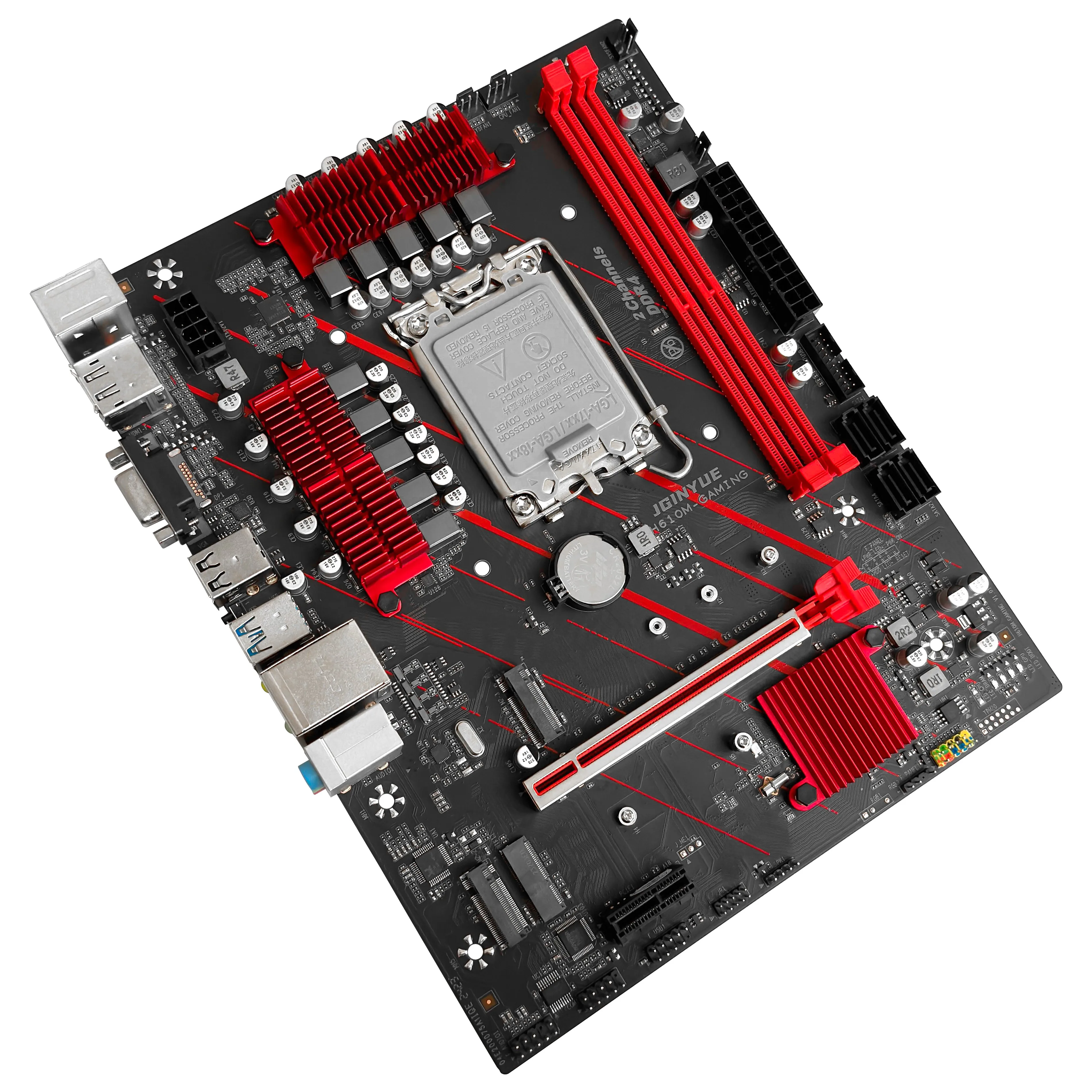 H610 Motherboard LGA1700 Support Intel Core i3/i5/i7/i9 12th 13th Processor Dual channel DDR4 Memory