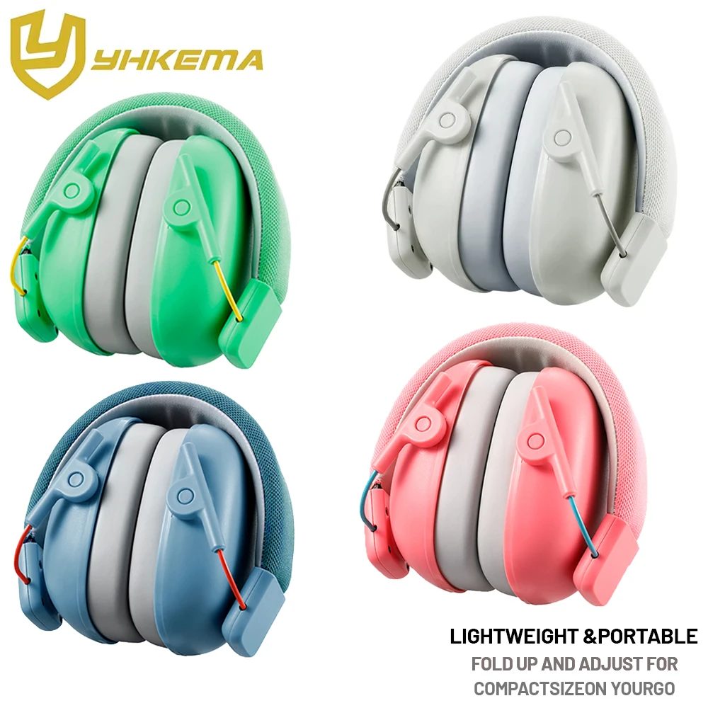 

Детские наушники для детей 3-16 лет, защита слуха ребенка, защитные наушники с шумоподавлением, защита для ушей для детей, наушники