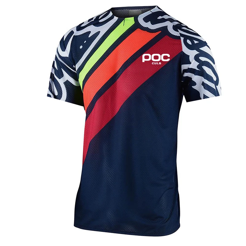 New Summer 2024 CULB POC Colorful Breathable Quick Drying Mountain Bike Motorcycle Off road Cycling Suit