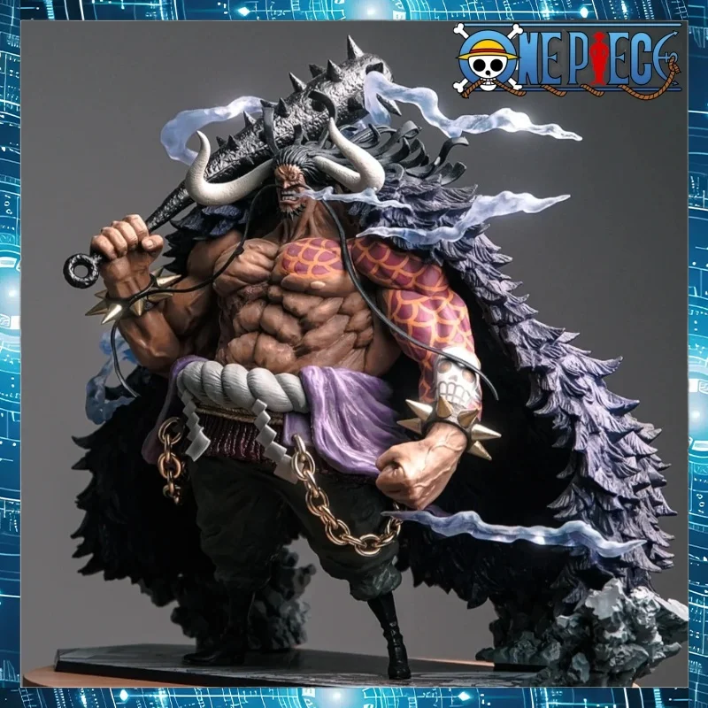 

Bandai One Piece Figure Model Orname Super Battle First Edition Action Figure Kaido The Beast Emperor Collectible Model Ornament
