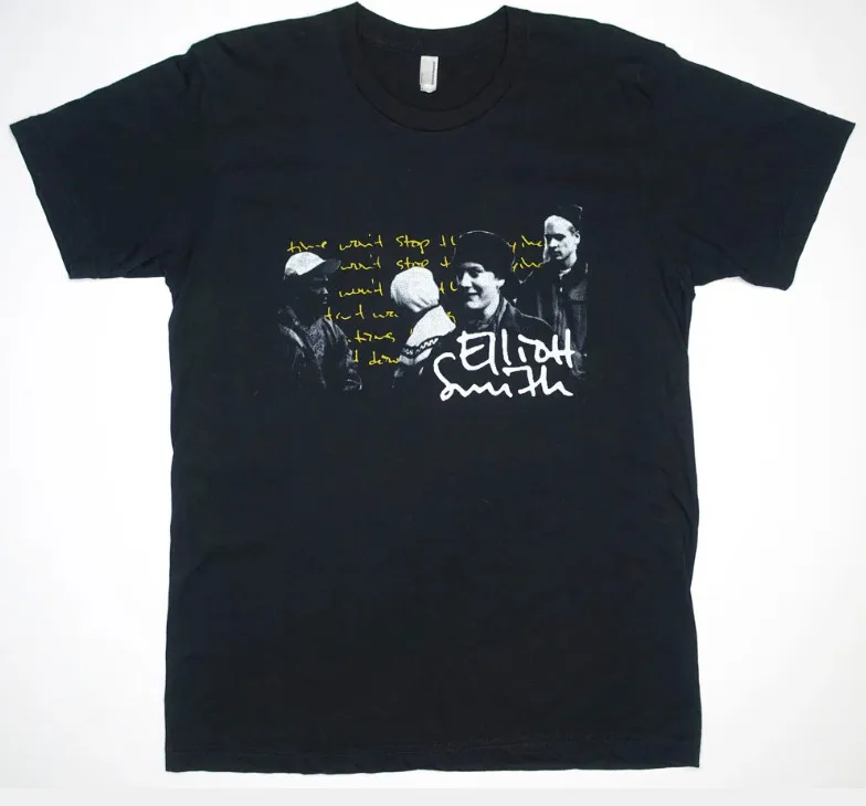 

Рубашка VTG ELLIOTT SMITH ROMAN CANDLE Классическая черная мужская рубашка унисекс S-5XL
