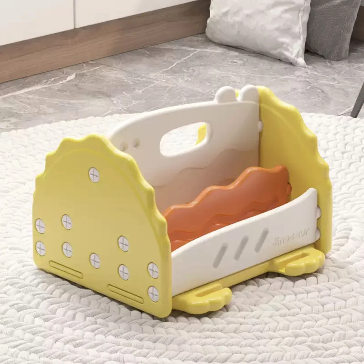 Baby Book Shelf Bay Window Children Bookshelf Floor Desktop Fence Storage Shelves Simple Home Bookcase 책장