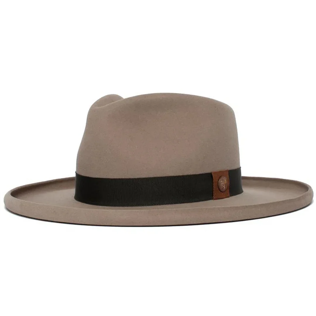 Men's and Women's Fashionable Sun Hats, Wool Hats, Solid-color Woven Beaded Decorated Top Hats, Party and Jazz Hats