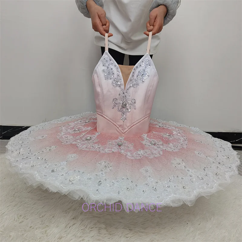 BT01255 Tamanho personalizado profissional cor personalizada crianças meninas mulheres adultos trajes tutu de balé rosa
